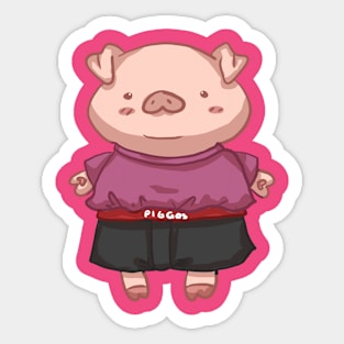 Mr. Piggos Sticker